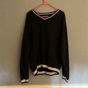 Brandy Melville Sweater, One Size (Large), Navy Blue